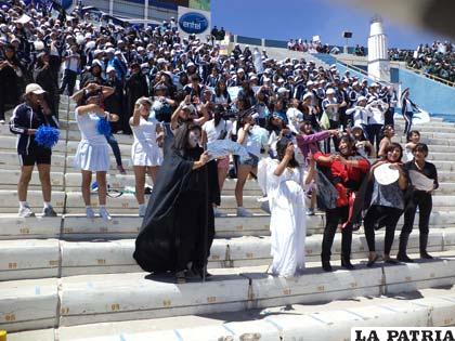 En el estadio “Jesús Bermúdez” se premió el baile