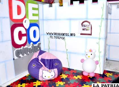 Decoración para una fiesta infantil