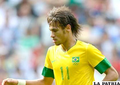 Neymar, figura de la selección de Brasil