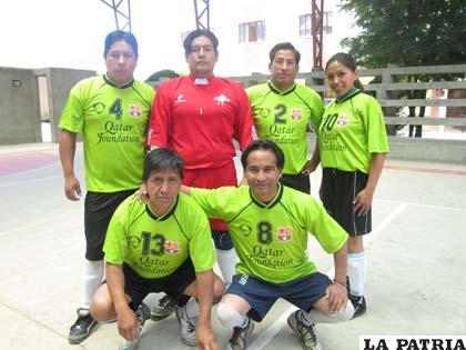 Jugadores del equipo de Panorama Deportivo