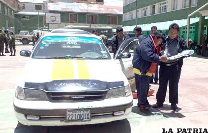 El aprehendido junto al motorizado secuestrado