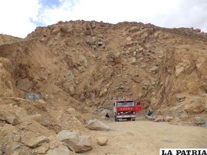 La cantera es explotada por la Cooperativa No Metálica “Luminosa”