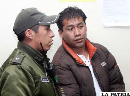 Juan Semidomio Cruz Maquera fue trasladado a celdas judiciales por tener presuntamente vínculos con la desaparición de Zarlet Clavijo