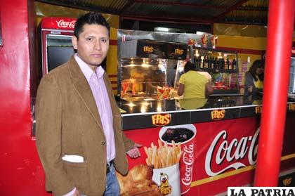 El gerente de Fris, Henry Frías