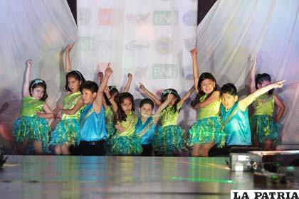 Los niños de Cool Dance Manía son todos unos artistas