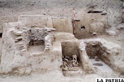 Fue hallada una necrópolis de unos 3.000 años de antigüedad