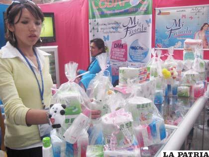 El stand de Lodapol estuvo concurrido