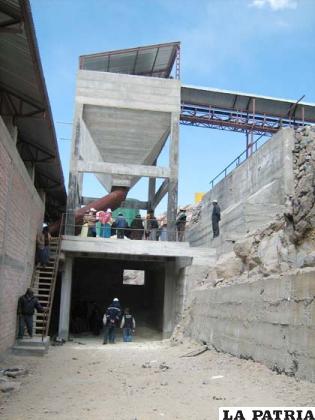 Planta procesadora de azufre