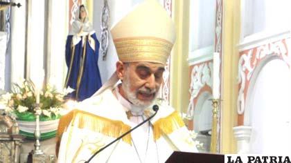 Monseñor Sergio Gualberti pidió a la ciudadanía brindar datos correctos en el Censo /iglesiasantacruz.org