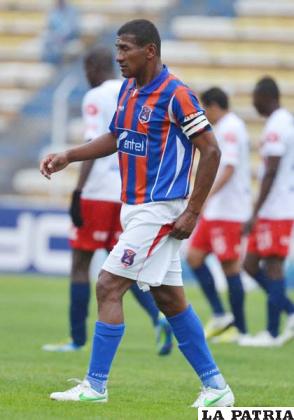 Rómulo Alaca, capitán de La Paz FC (foto: APG)