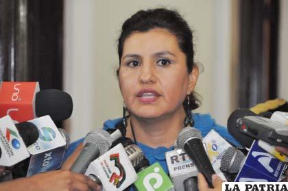 Rebeca Delgado, presidenta de Diputados 