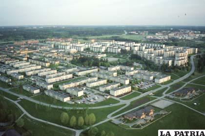 Distrito de Rinkeby, famoso por su alta concentración de inmigrantes