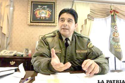 Excomandante de la Policía de Bolivia, general Víctor Hugo Escóbar /EFE/Archivo