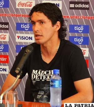 El paraguayo Edgar Benítez se convirtió en la clave del Toluca en la semifinal del Apertura 2012.