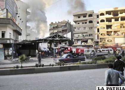 Atentados en Damasco provocan la muerte de más personas /fotos.lainformacion.com