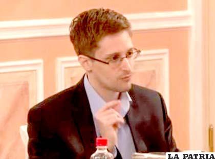 Edwar Snowden, extécnico de la Agencia de Seguridad Nacional