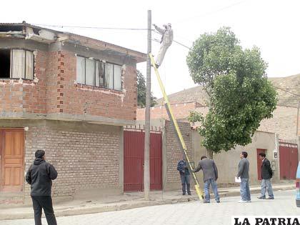 Se desconectaron las 
instalaciones clandestinas