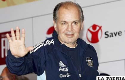 Alejandro Sabella, entrenador de la selección argentina