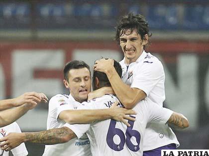 Juan Vargas abrió la cuenta para Fiorentina