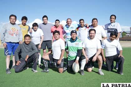 El equipo de Oruro Rugby Club