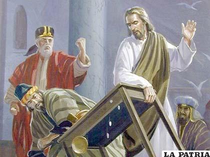Jesús echa a los mercaderes del templo