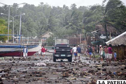 Tifón Haiyan en Filipinas deja varios muertos