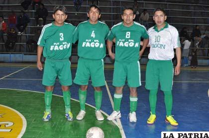 El equipo de Fagon que venció anoche a VHSR Mar