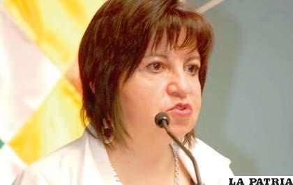 Teresa Morales, ministra de Desarrollo Productivo