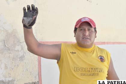 Armando Condarco, buen valor de la pelota de mano