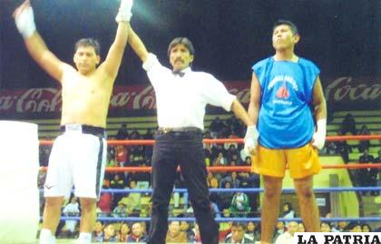 Raúl Colque, árbitro orureño de boxeo