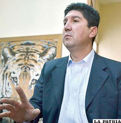 Aldo Burgos, vicepresidente de The Strongest