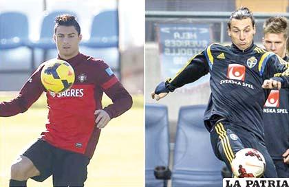 El duelo del año entre Cristiano Ronaldo y Zlatan Ibrahimovic
