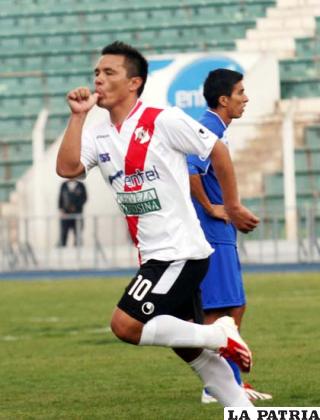 Carboni anotó el primero de 
Nacional