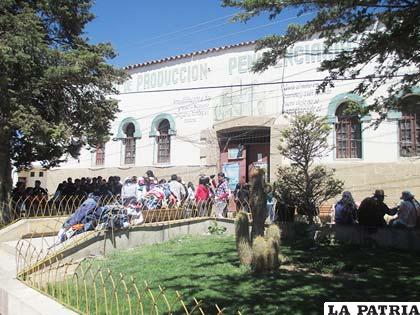 Penal de San Pedro de Oruro, donde ocurrió el hecho