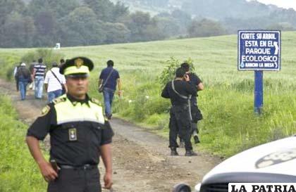 Los restos humanos estaban en algunos casos 