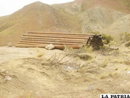 Yacimientos de caliza en Caracollo Norte