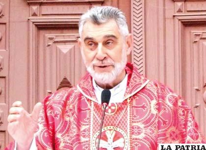 Arzobispo de la Arquidiócesis de Santa Cruz, Monseñor Sergio Alfredo Gualberti