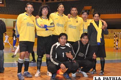 Jugadores de la representación de El Alto