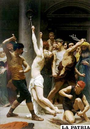 Antes de ser crucificado, Jesús fue cruelmente castigado