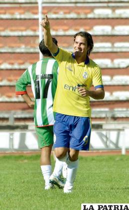 Germán Arias anotó tres goles para ABB