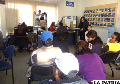 Oficinas de Fundempresa en Oruro