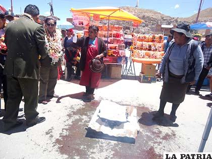 Inauguración del Calvario en medio de costumbres y tradiciones