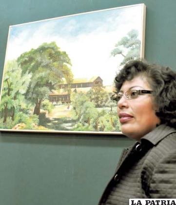 La belleza de los paisajes en exposición pictórica de Nardy Chávez