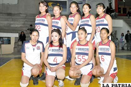El equipo de Derecho no pudo ganar a las “germanas”