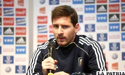 Lionel Messi, destacado futbolista argentino