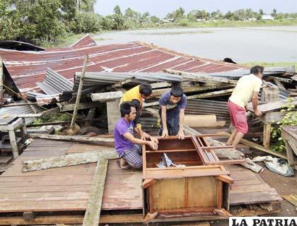 Los afectados por el tifón en Filipinas aún necesitan ayuda