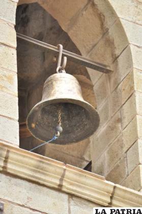 Torre donde se encuentra la campana que repica en grandes ocasiones como festividad de la Virgen de la Candelaria
