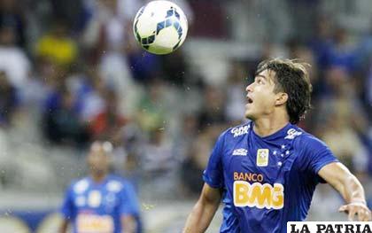 Marcelo Martins, delantero del Cruzeiro brasileño