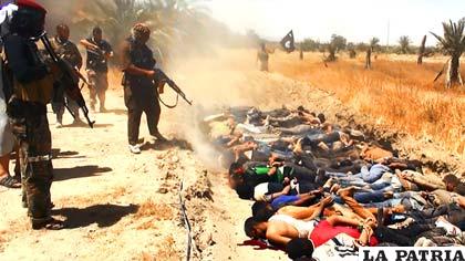 Los yihadistas han ejecutado a más de 300 miembros de un clan suní