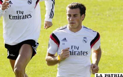 Gareth Bale volvió a los entrenamientos en Real Madrid